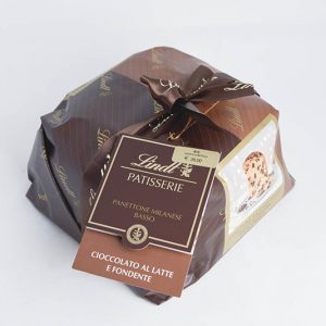 Lindt Patisserie – Panettone Milanese basso – Cioccolato Latte